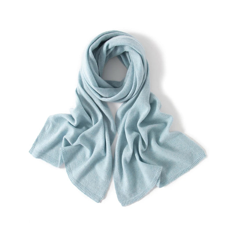 Women's Knitted Scarf  New 100% Cashmere