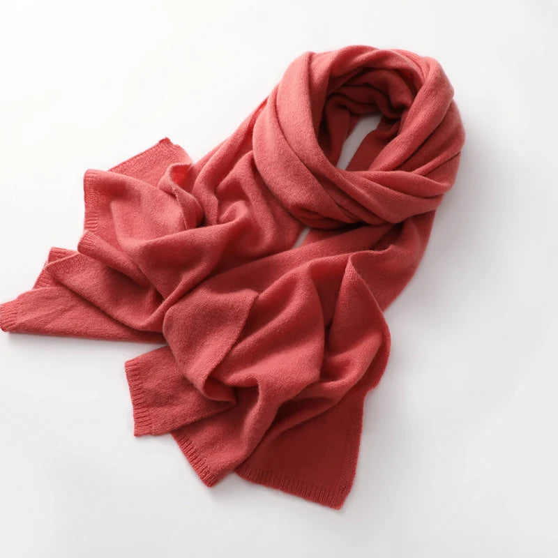 Women's Knitted Scarf  New 100% Cashmere