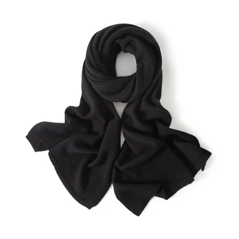 Women's Knitted Scarf  New 100% Cashmere