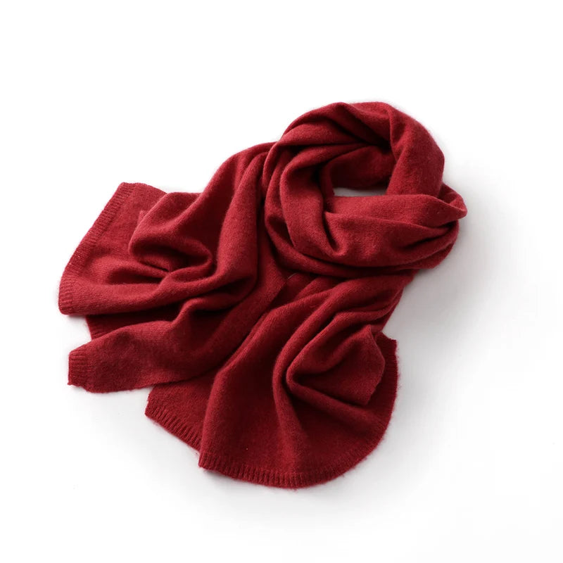 Women's Knitted Scarf  New 100% Cashmere