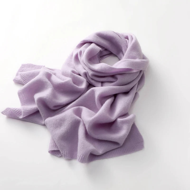 Women's Knitted Scarf  New 100% Cashmere