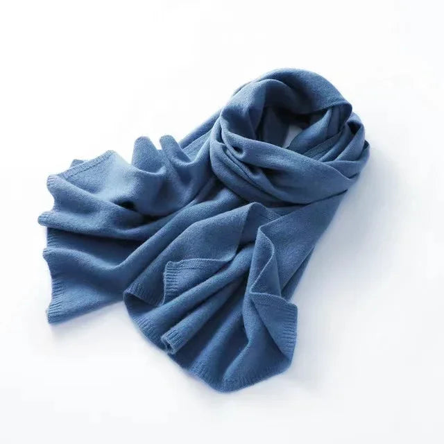 Women's Knitted Scarf  New 100% Cashmere