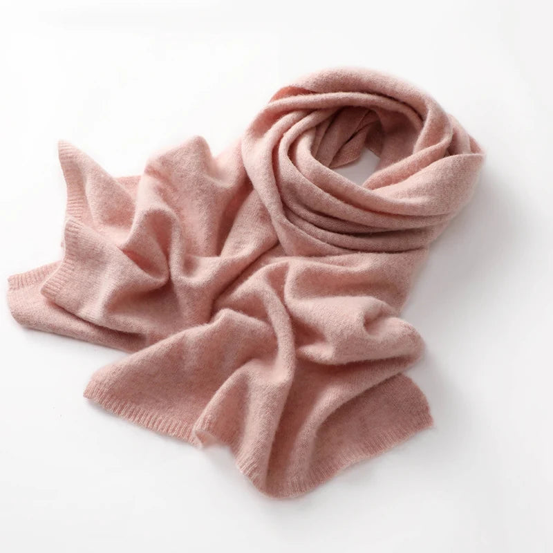 Women's Knitted Scarf  New 100% Cashmere