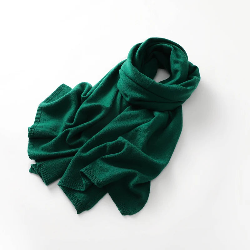 Women's Knitted Scarf  New 100% Cashmere