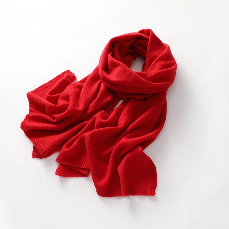 Women's Knitted Scarf  New 100% Cashmere