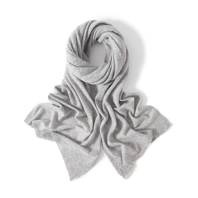 Women's Knitted Scarf  New 100% Cashmere
