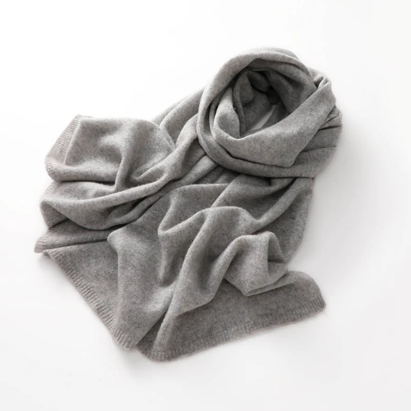 Women's Knitted Scarf  New 100% Cashmere