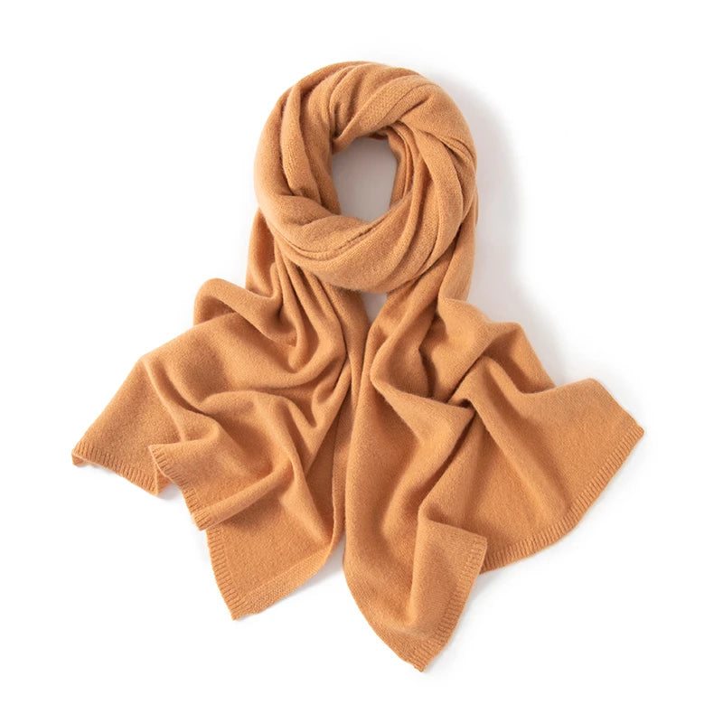 Women's Knitted Scarf  New 100% Cashmere
