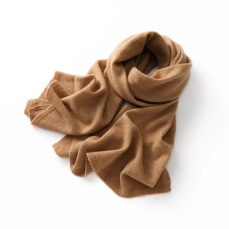 Women's Knitted Scarf  New 100% Cashmere