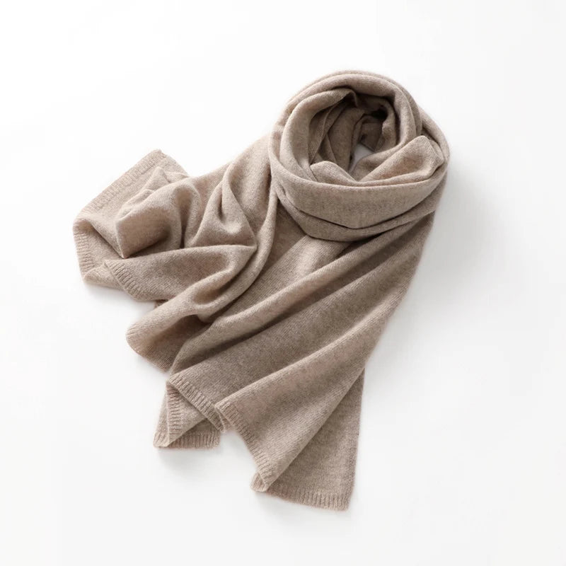 Women's Knitted Scarf  New 100% Cashmere