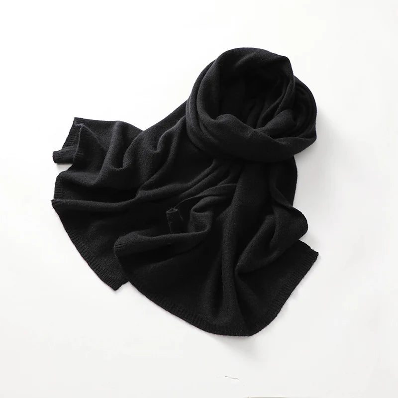 Women's Knitted Scarf  New 100% Cashmere