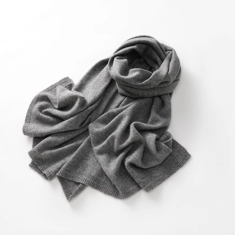 Women's Knitted Scarf  New 100% Cashmere