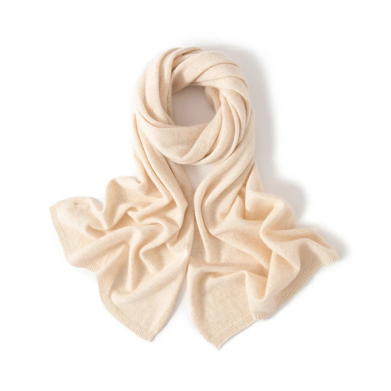 Women's Knitted Scarf  New 100% Cashmere